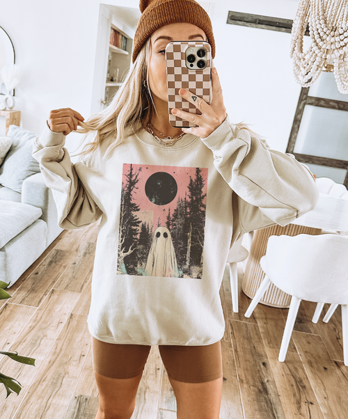 Ghost In The Pines Vintage Graphic Tee