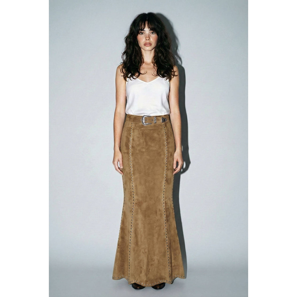 The Outlaw Suede Maxi